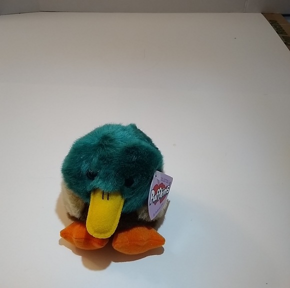 Swibco 5" Puffkins Dillard Duck 1994 Plush Birthday 12-25-00 - Picture 5 of 5